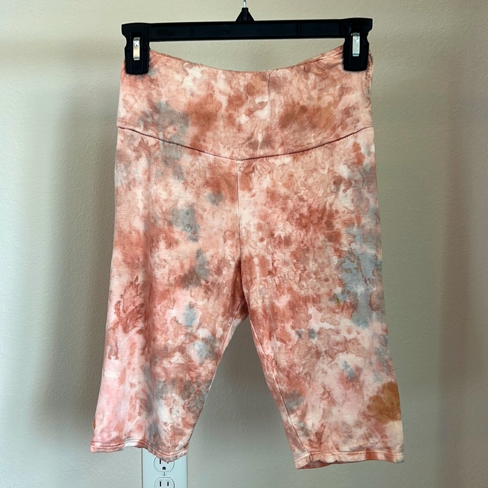 Tie-Dye Biker Shorts